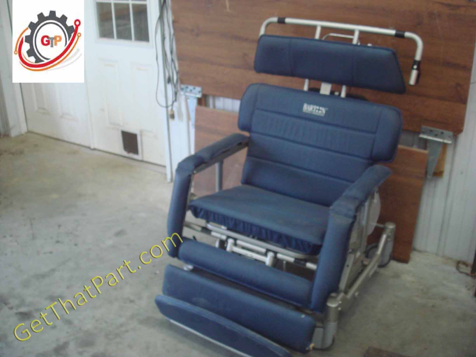 Barton I400 Convertible Medical Chair Bed Left Upper Armrest Assembly